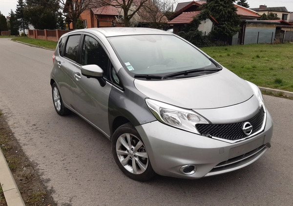 Nissan Note cena 25800 przebieg: 31000, rok produkcji 2016 z Krzanowice małe 326